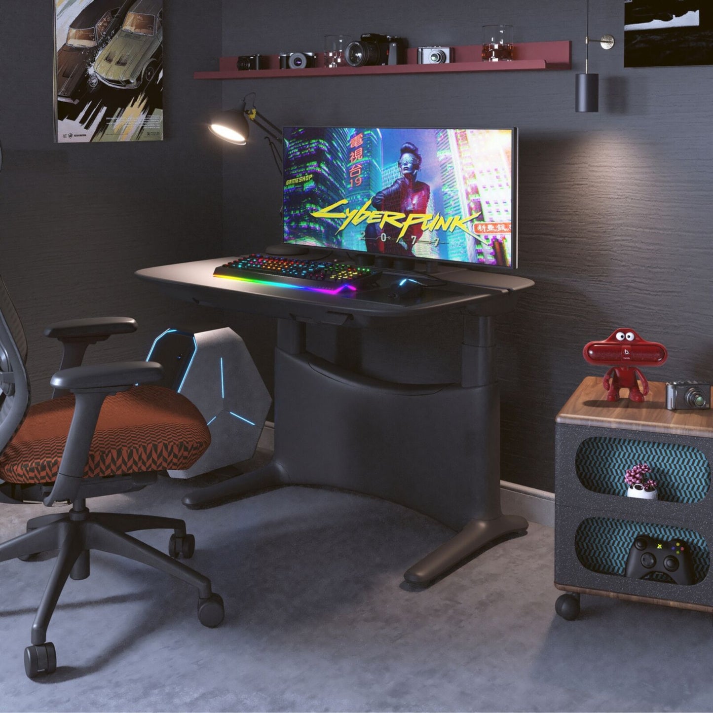 1.2m UFOU UPON Standing Desk Height Adjustable Motorised Electric Sit Stand Table Riser